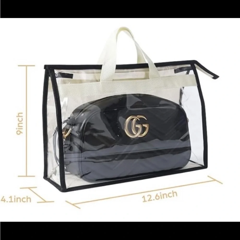 ❤️Size Small Clear Storage Dust Bag! (1) BUY NOW